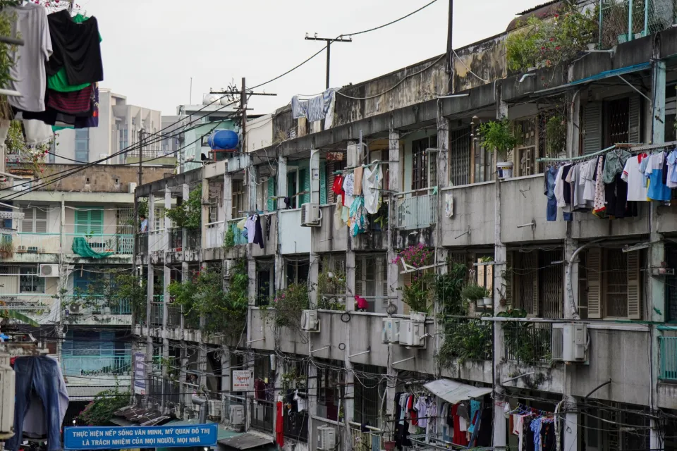 Phòng khách căn hộ